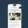 Mobile Website über Hochzeiten auf Gut Emkendorf